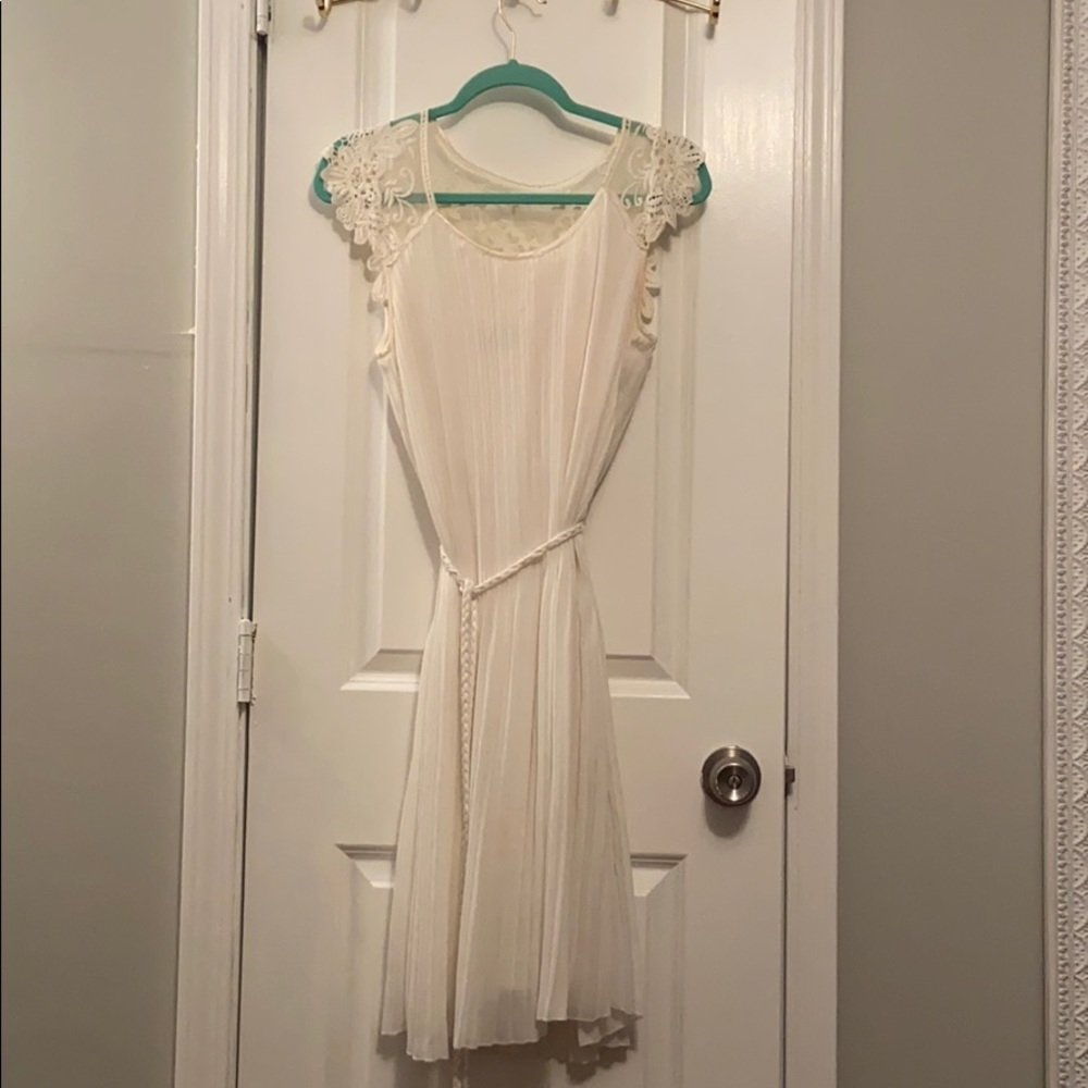 White dress
